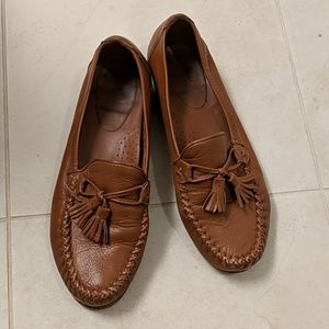 Cole Haan brown leather loafers moccasin 7